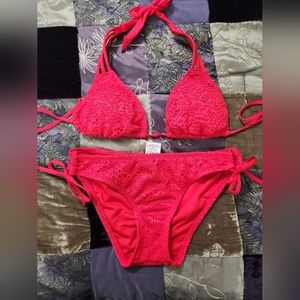 mossimo crochet bikini